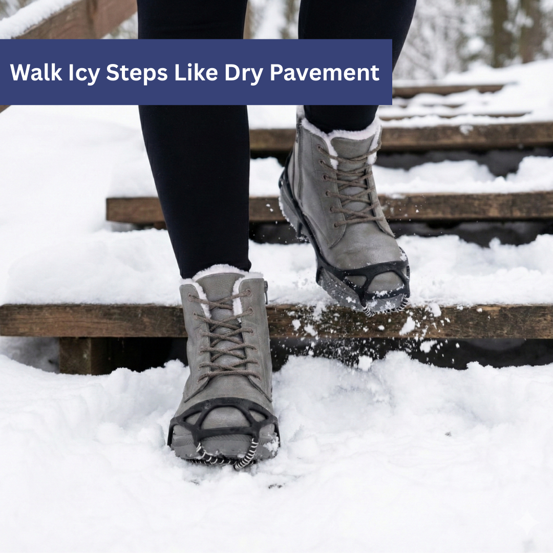 SIANNA Adjustable Ice Cleats